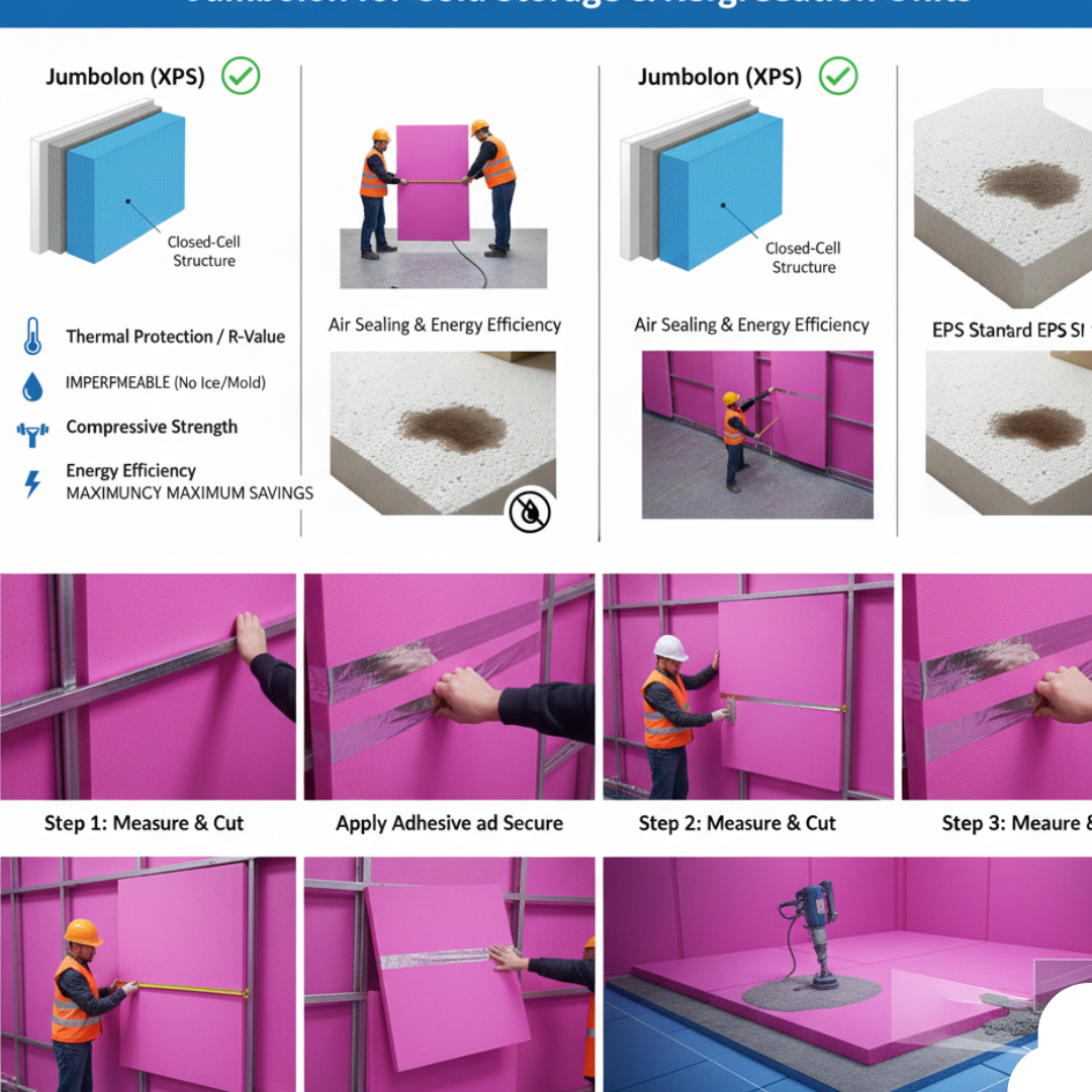 Jumbolon For Cold Storage Insulation
