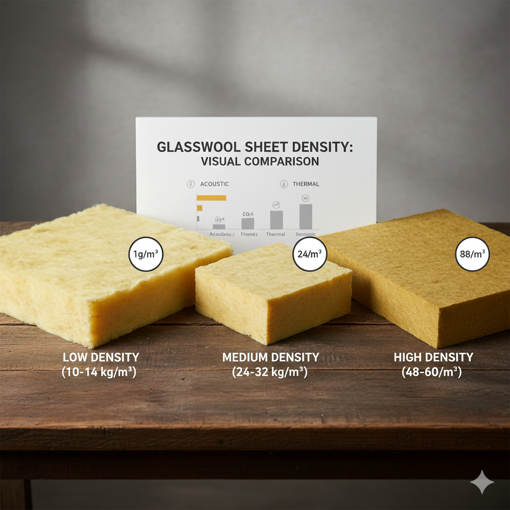 glasswool insulation density