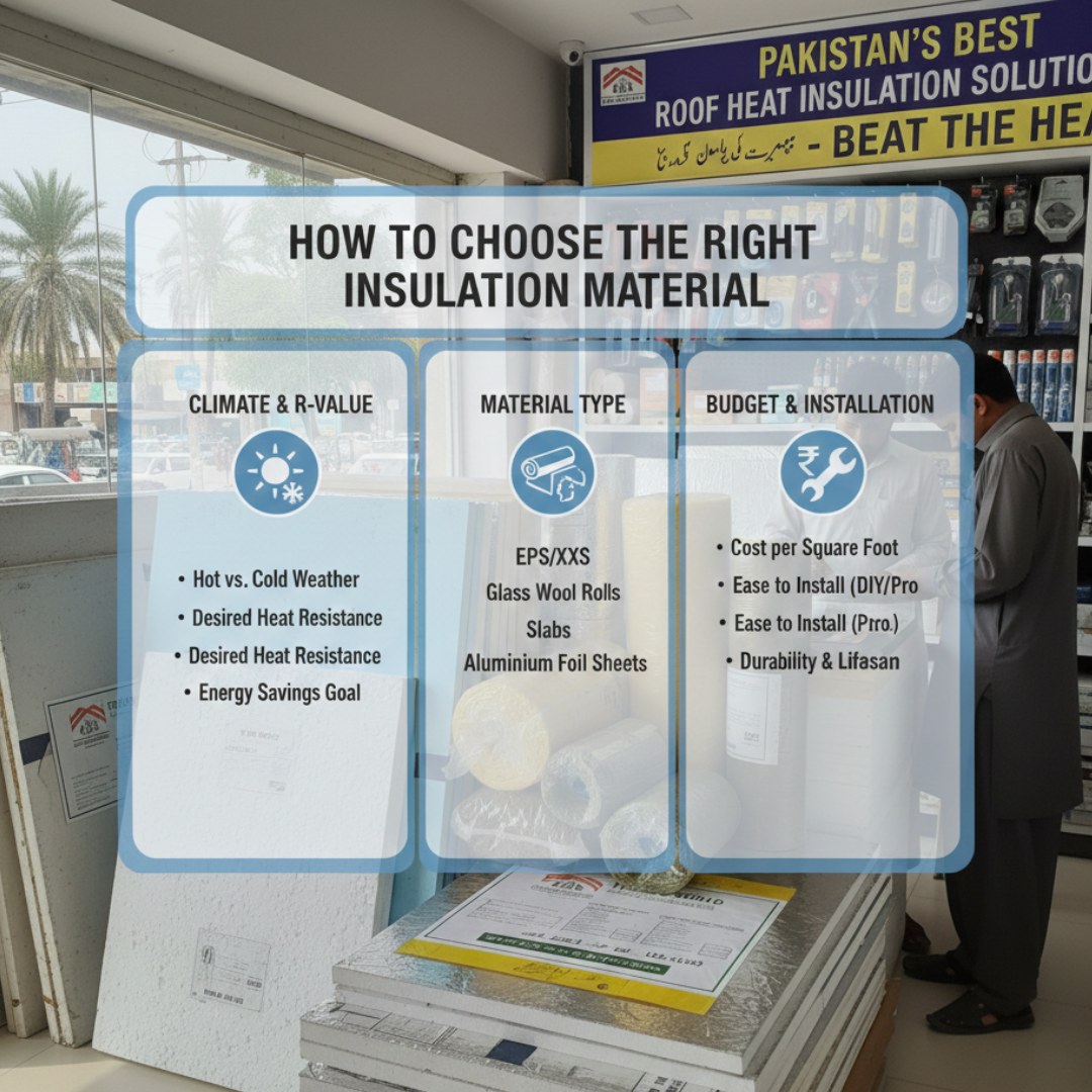 How to Choose the Right Insulation Material