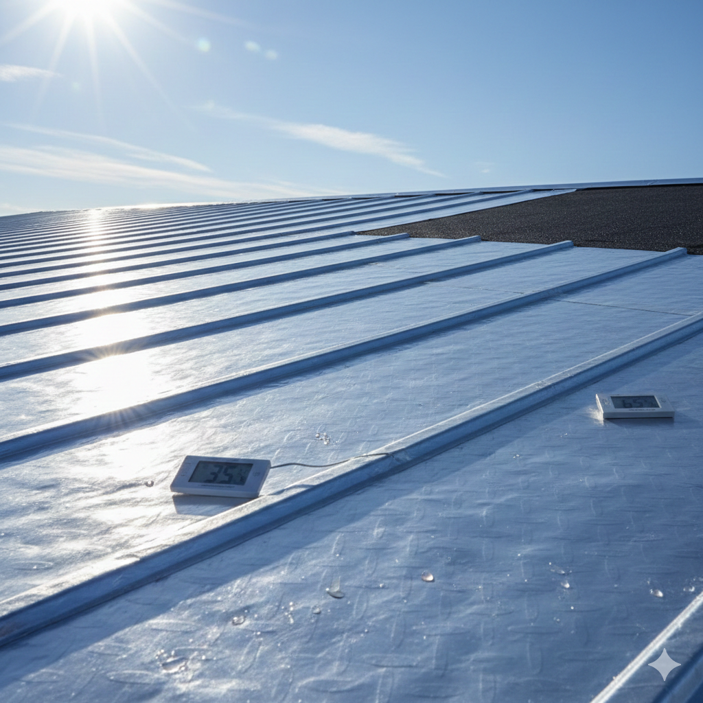 Reflective Aluminium Foil for Roof Heat Protection