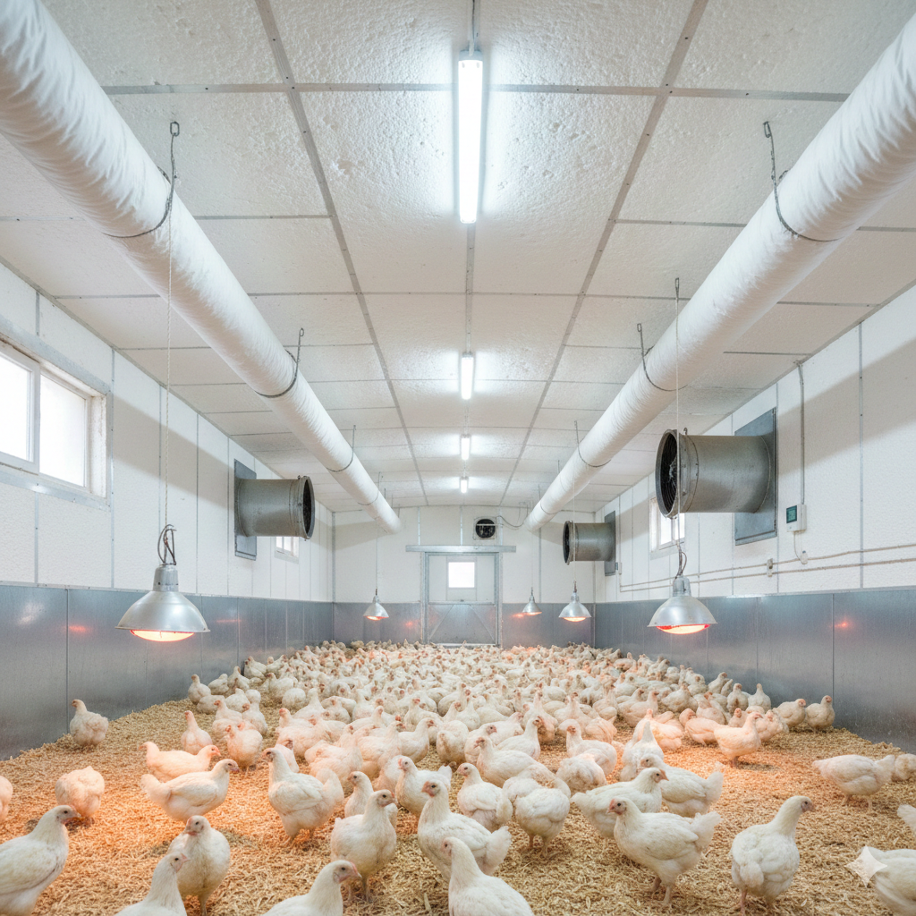 Insulation for Poultry Farms