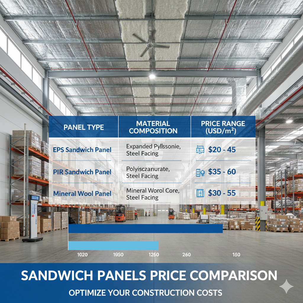 Sandwich Panels Price Comparison
