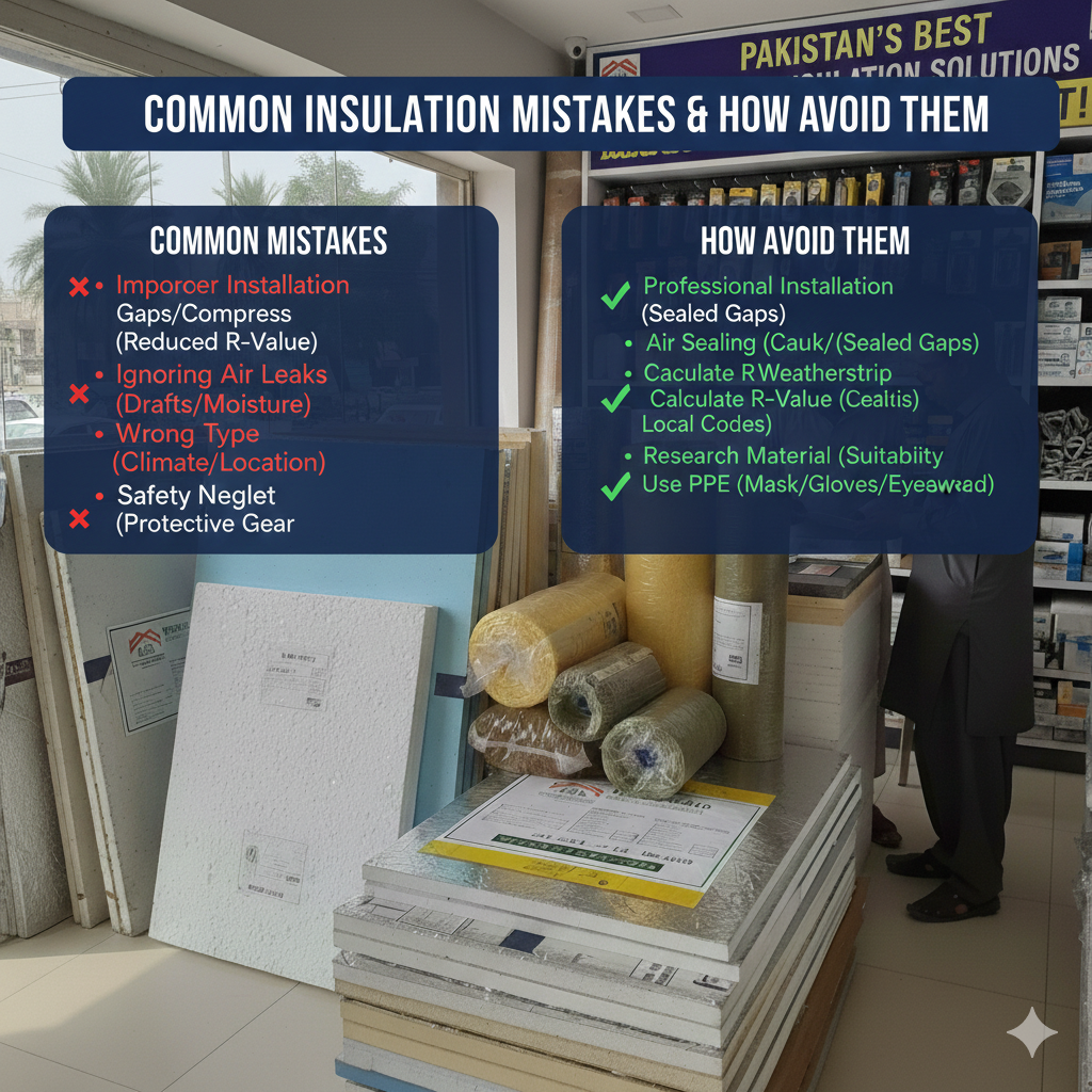 Common Insulation Mistakes & How to Avoid Them