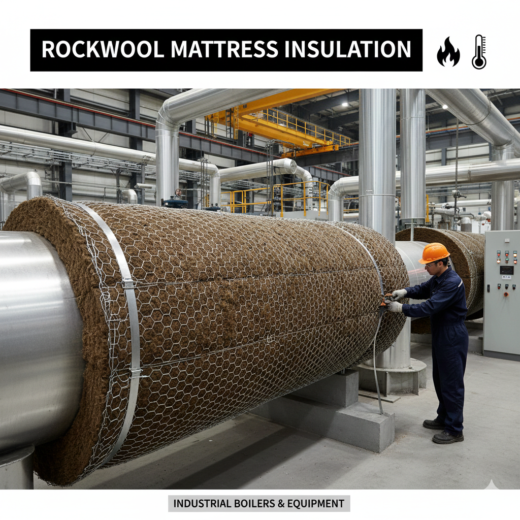 rockwool mattress insulation for industrial plant